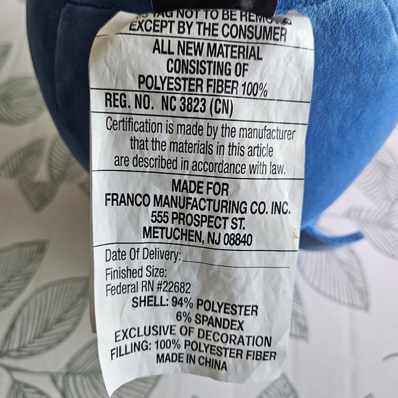 Sonic the Hedgehog 12" Blue Character Plush Toy - Picture 6 of 8